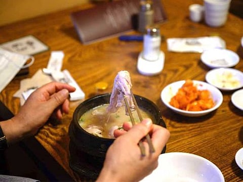 Why South Koreans eat boiling hot soup during the hottest days of summer