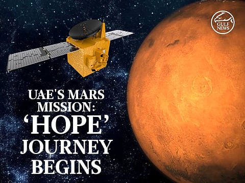 "Hope" journey begins.  It was the beginning of a new era as the region entered the space age, just as was for the Soviet Union when it launched the world’s first satellite in the mid-1950s.