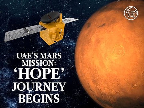 UAE's Mars mission: 'Hope' journey begins