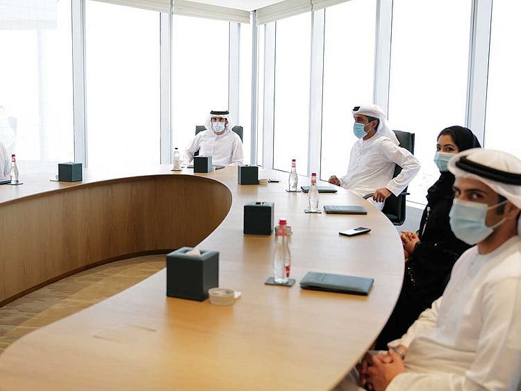 Sheikh Hamdan reviews results