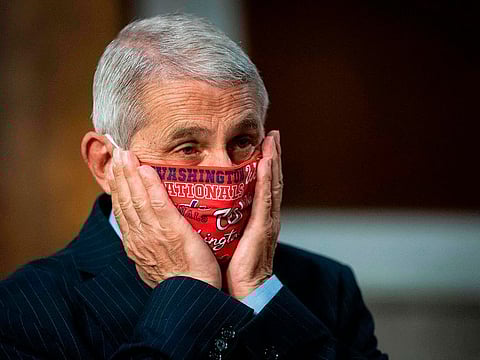 Dr. Anthony Fauci, director of the US National Institute for Allergy and Infectious Diseases.