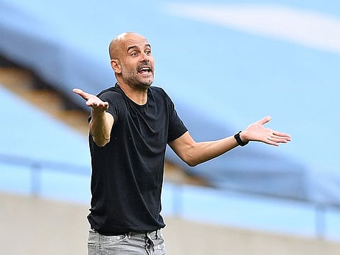 Manchester City manager Pep Guardiola.
