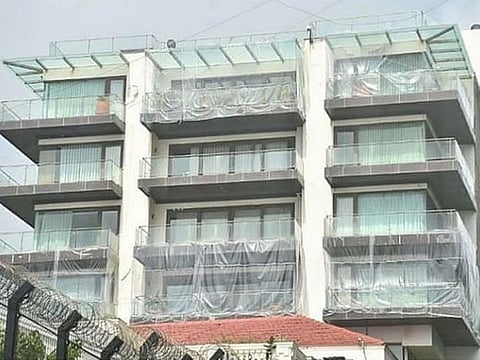 Bollywood actor Shah Rukh Khan's home in Mumbai