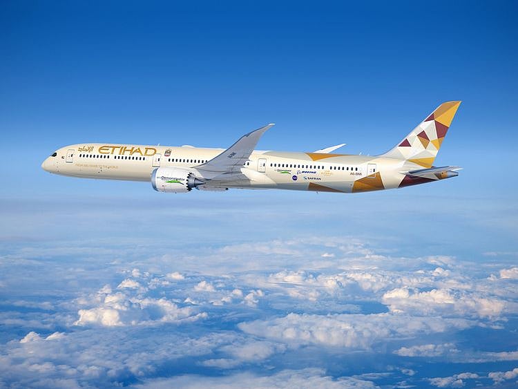 Boeing Etihad 787