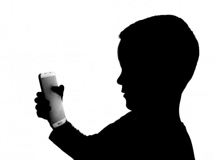 Mobile phone child