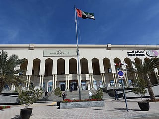 The Dubai Courts building.