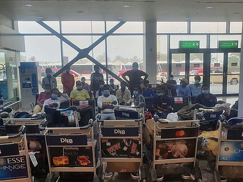 The workers who received help 