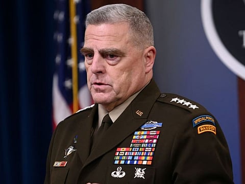 US Joint Chiefs Chairman General Mark Milley. 
