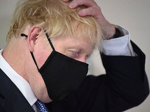 Britain's Prime Minister Boris Johnson 