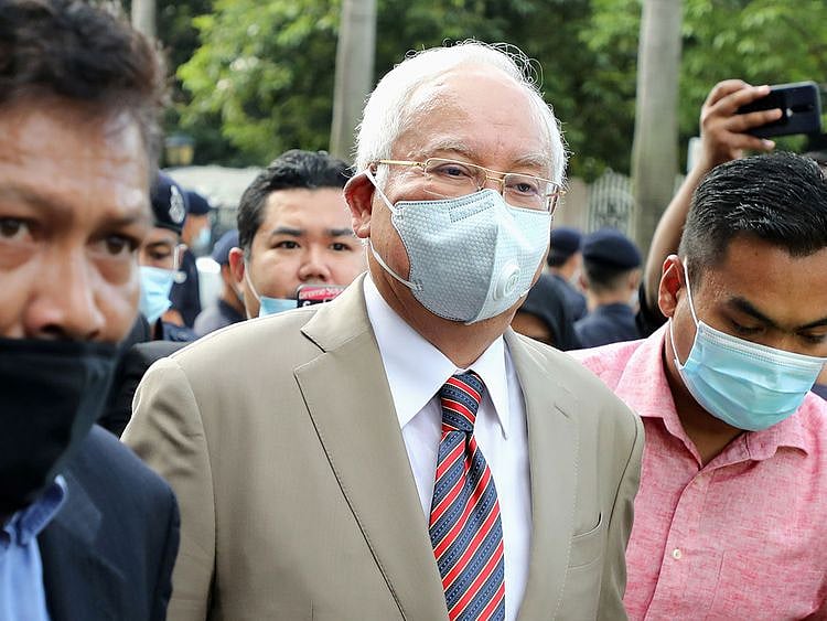 Former Malaysian Prime Minister Najib Razak