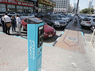 AI system starts parking sessions automatically with Dh15 daily cap.