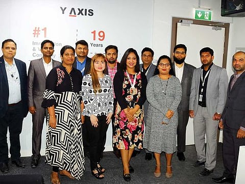 The Y-Axis team