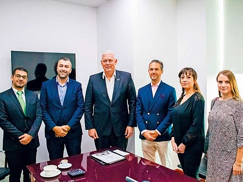 Savory & Partners Team with the Prime Minister of Saint Lucia, Allen Chastanet