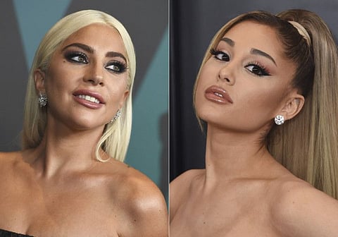 Lady Gaga and Ariana Grande.