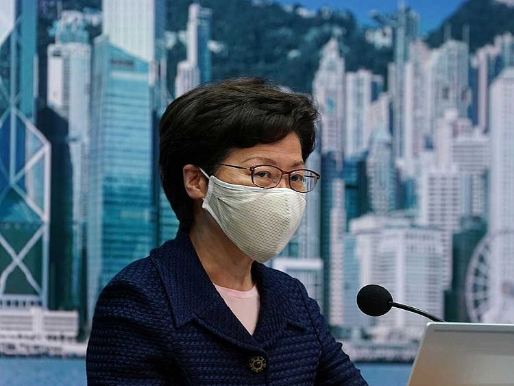 Hong Kong Chief Executive Carrie Lam