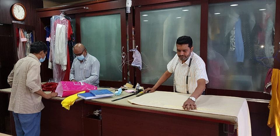 NAT 200731 Mohammad Nasir Khan at Dreamgirl Tailors, Satwa-1596182013153