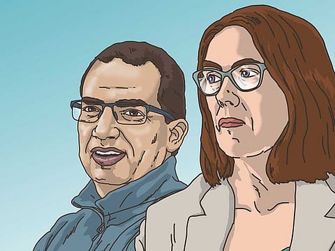 Sarah Gilbert and Stephane Bancel, leading the charge at Oxford and Moderna vaccine development respectively 