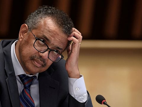 WHO Director-General Tedros Adhanom Ghebreyesus