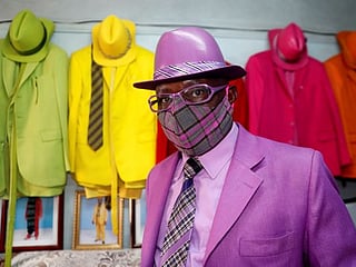 Photos: Snazzy face mask fashion reaches Kenya’s Nairobi amid COVID-19