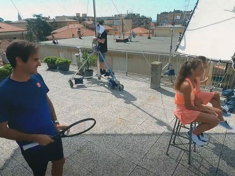 Roger Federer surprises his fans