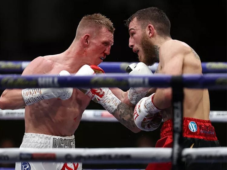 Ted Cheeseman edged a 12-round win in a tough, back-and-forth fight with Sam Eggington