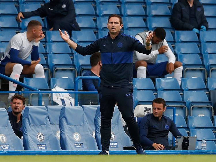 Chelsea boss Frank Lampard