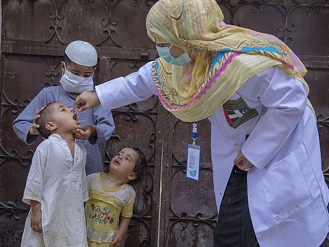  UAE-PAP Director Abdullah Khalifa Al Ghafli stated that the UAE Polio Campaign in Pakistan is being implemented as part of the initiative of His Highness Sheikh Mohammed bin Zayed Al Nahyan for Global Polio Eradication.
