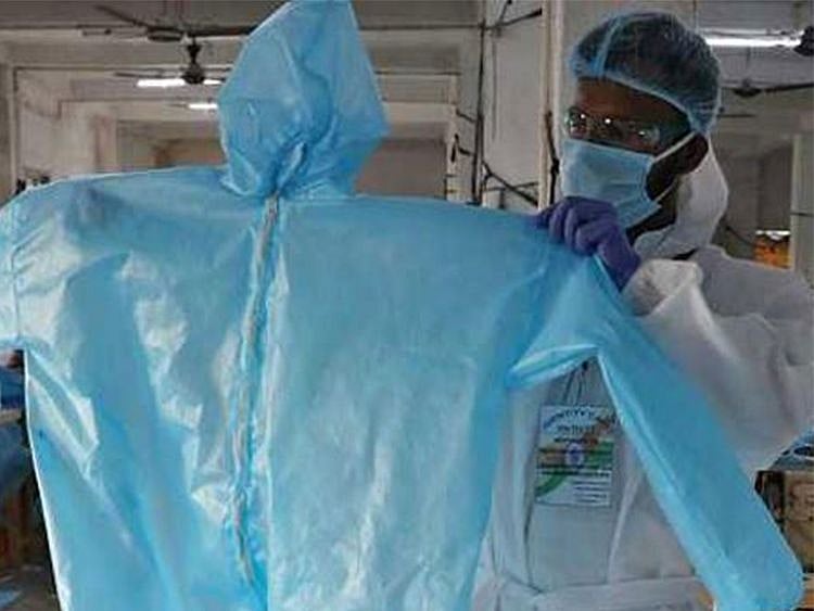 Man steals PPE kit gets COVID-19