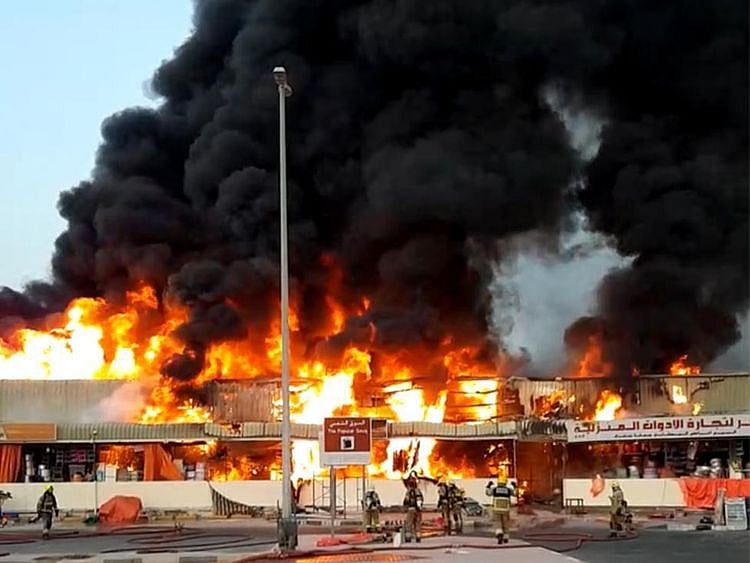 Ajman fire