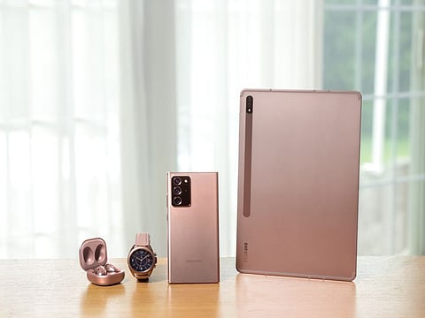 New devices from Samsung: Galaxy Note20 and Galaxy Note20 Ultra (Tab S7 and S7+) tablets; Galaxy Watch3 smartwatch with health features; Galaxy Buds Live earbuds and Galaxy Z Fold2, the next generation foldable smartphone with enhanced refinements. 