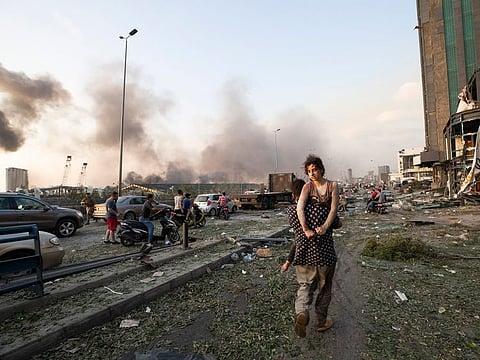 As many as 300,000 people have been left homeless by the powerful blast that rocked Beirut 