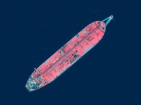 The Safer oil tanker is loaded with more than a million barrels of crude oil and experts have warned of an environmental catastrophe if the vessel breaks apart.