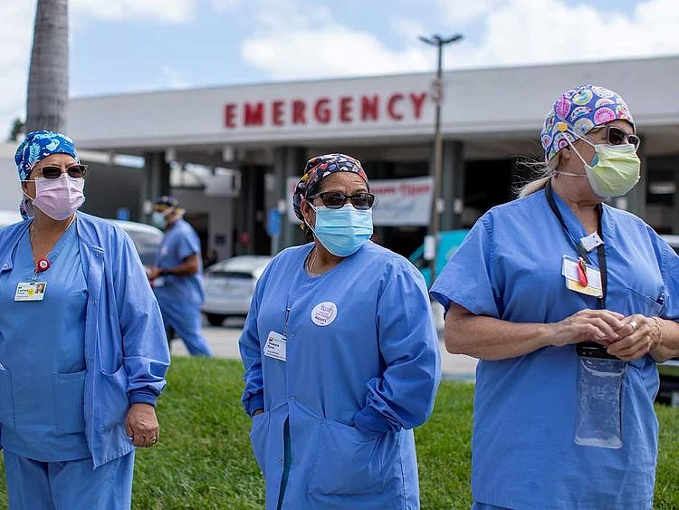 California Healthcare workers US