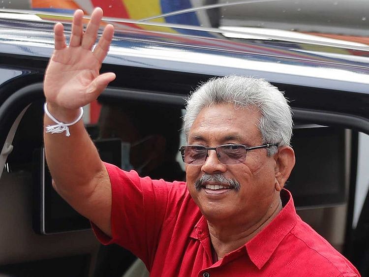 Sri Lankan President Gotabaya Rajapaksa