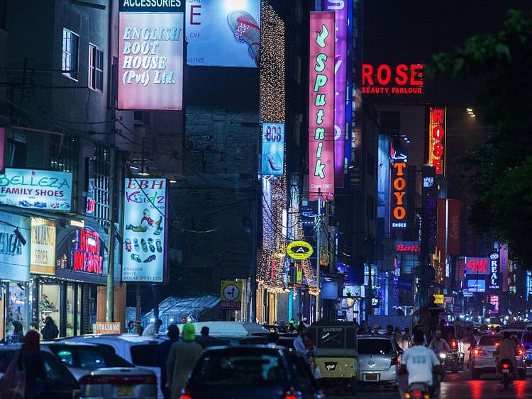  Advertising hoardings and billboards were a major source of revenue generation for the cash-strapped municipal and civic agencies of Karachi.