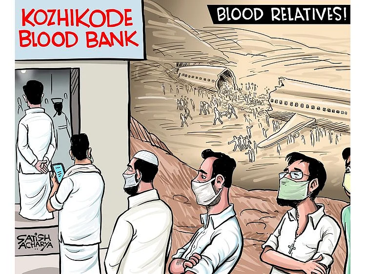 2. Satish Acharya Cartoon August 12