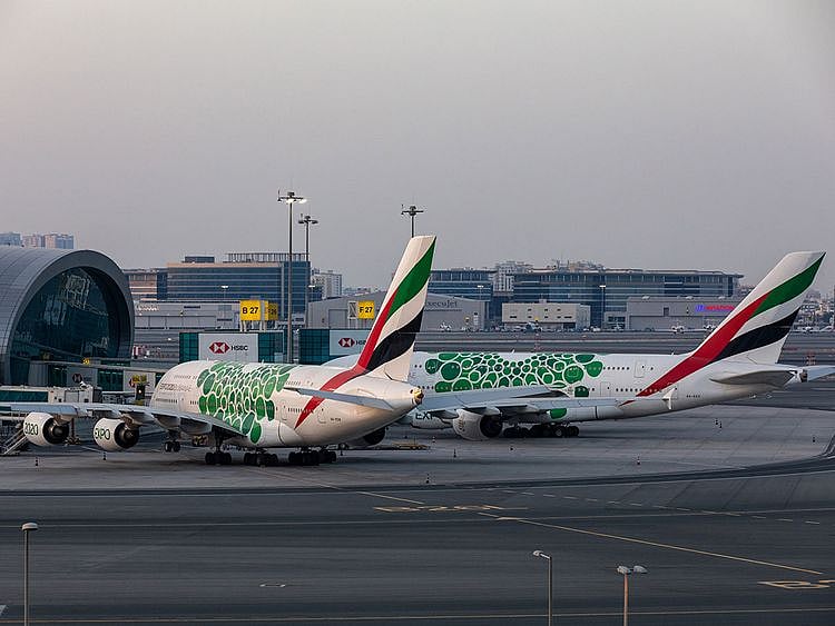Stock Emirates aircraft