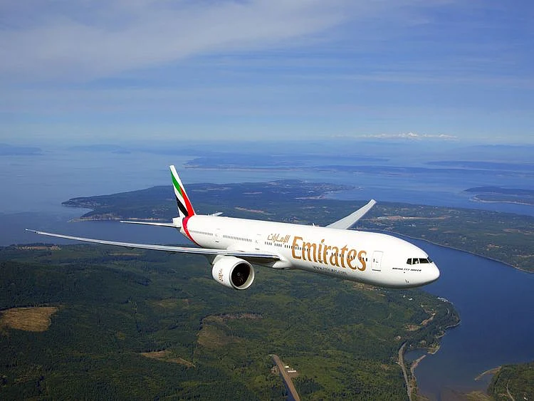 Stock Emirates airlines aircraft