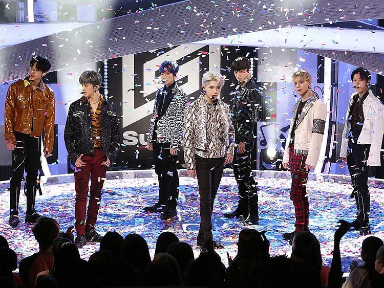 TAB 200809-2 SuperM L to R – Lucas, Mark, Baekhyun, Taeyong, Kai, Taemin and Ten-1596961039101