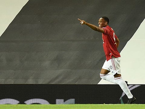 Manchester United defeated LASK in the last 16 of the Europa League