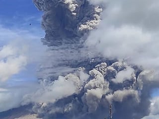 Photos: Indonesia's Mt. Sinabung blasts tower of smoke and ash into sky