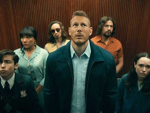 A still from 'Umbrella Academy'.