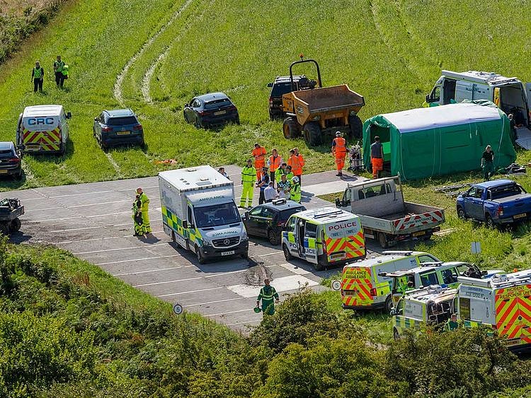 Train derailment scotland