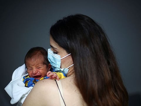 Baby George, born amid Beirut blast, is 'light in the darkness'