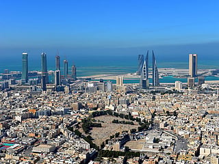 A view of Manama skyline.