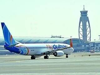 flydubai advised passengers to complete online check-in between 48 hours and 75 minutes before departure