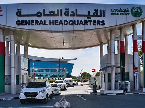 Dubai Police General Headquarters. Dubai Police are undertaking a campaign at World Trade Center, Al Arabi Center, Al Barsha Mall and Al Warqa City Mall in Dubai to raise awareness on the dangers of drug addiction. 