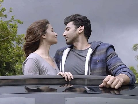 Alia Bhatt and Aditya Roy Kapur in 'Sadak 2'.