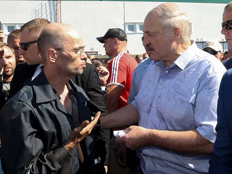 Belarus' President Alexander Lukashenko