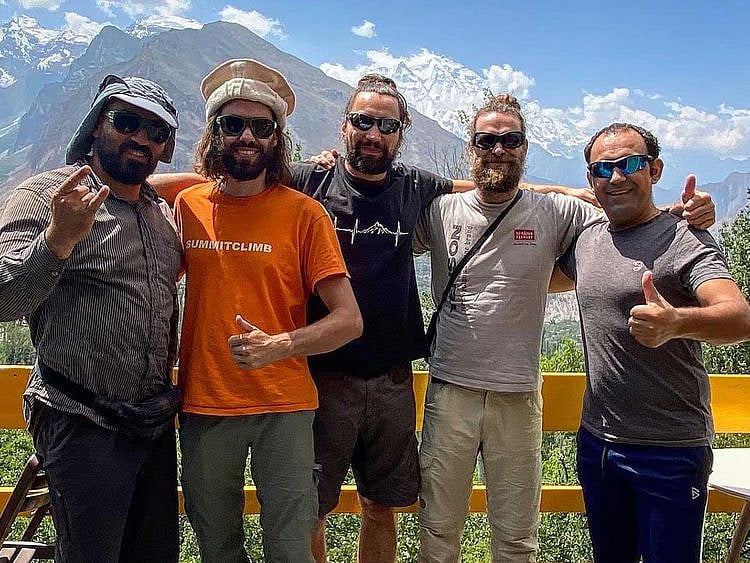 German team mountain Pakistan